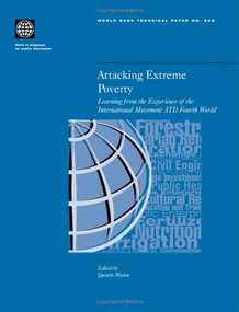 Attacking Extreme Poverty (Learning from the Experience of the International Movement ATD Fourth World) by Quentin Wodon, 9780821349397