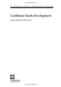 Caribbean Youth Development (Issues and Policy Directions) by Maria Correia, Wendy Cunningham, 9780821355183