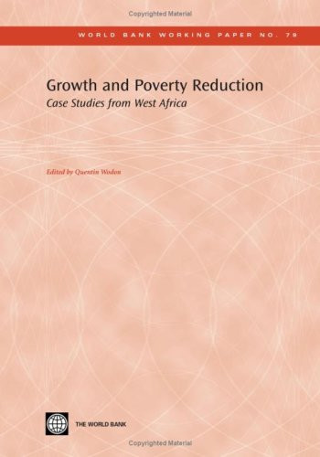 Growth and Poverty Reduction (Case Studies from West Africa) by Quentin Wodon, 9780821366295