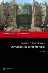The Le défi d'établir des universités de rang mondial by Jamil Salmi, 9780821379721