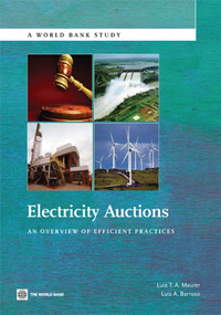 Electricity Auctions (An Overview of Efficient Practices) by Luiz     Maurer, Luiz Barroso, 9780821388228