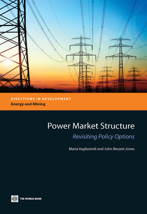 Power Market Structure (Revisiting Policy Options) by Maria Vagliasindi, John Besant-Jones, 9780821395561