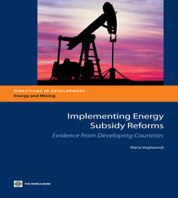 Implementing Energy Subsidy Reforms (Evidence from Developing Countries) by Maria Vagliasindi, 9780821395615