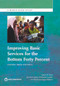 Improving Basic Services for the Bottom Forty Percent (Lessons from Ethiopia) by Qaiser M Khan, Jean-Paul Faguet, Christopher  Gaukler, Wendmsyamregne Mekasha, 9781464803314