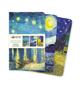 Vincent van Gogh Set of 3 Mini Notebooks by Flame Tree Studio, 9781787559127