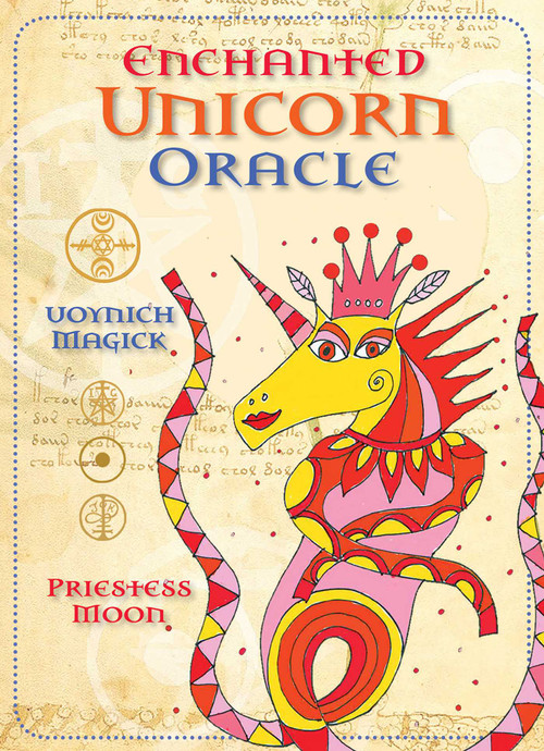 Enchanted Unicorn Oracle (Voynich Magick) by Priestess Moon, 9781925924312