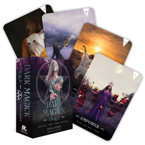 Dark Magick Oracle (Reveal the light within) by Fiona Horne, 9781922579386