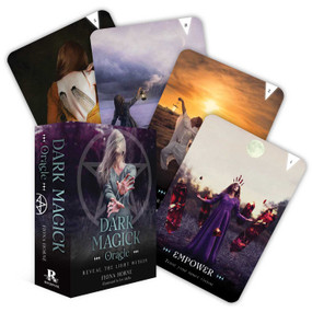 Dark Magick Oracle (Reveal the light within) by Fiona Horne, 9781922579386