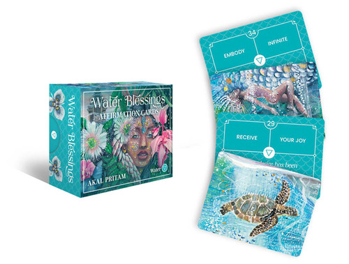 Water Blessings (Affirmation cards) by Akal Pritam, 9781922785213
