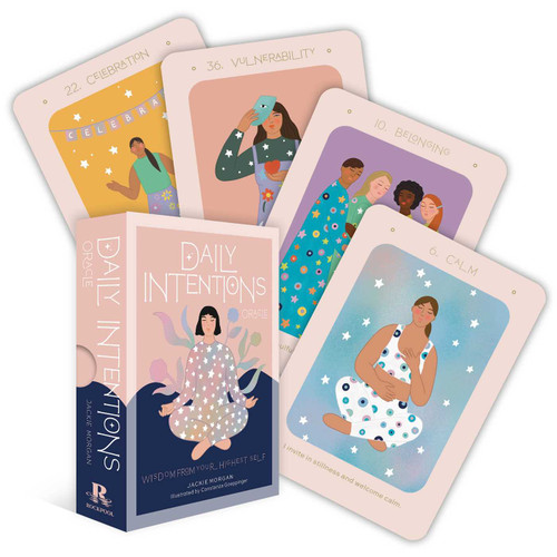 Daily Intentions Oracle (Wisdom from your highest self) by Jackie Morgan, Constanza Goeppinger, 9781922785688