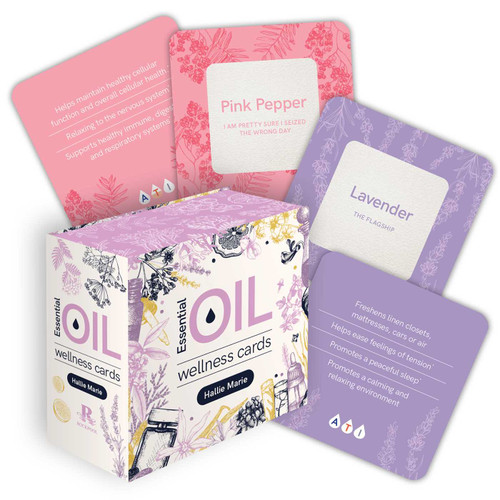 Essential Oil Wellness Cards (Wellness Advocate Edition) by Hallie Marie, 9781925946482