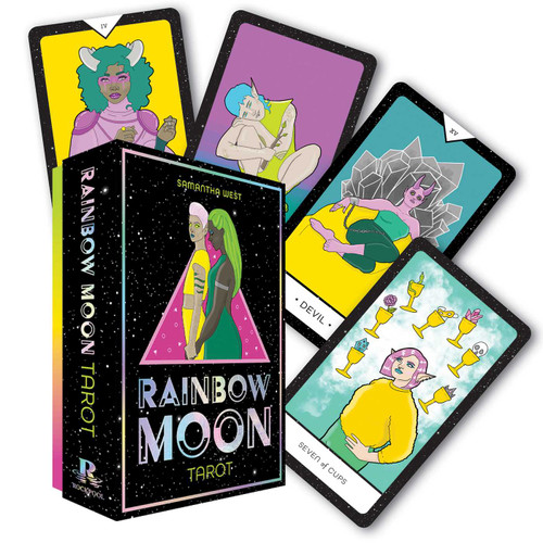 Rainbow Moon Tarot by Sam Rook, 9781925946819