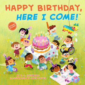 Happy Birthday, Here I Come! by D.J. Steinberg, John Joven, 9780593754399