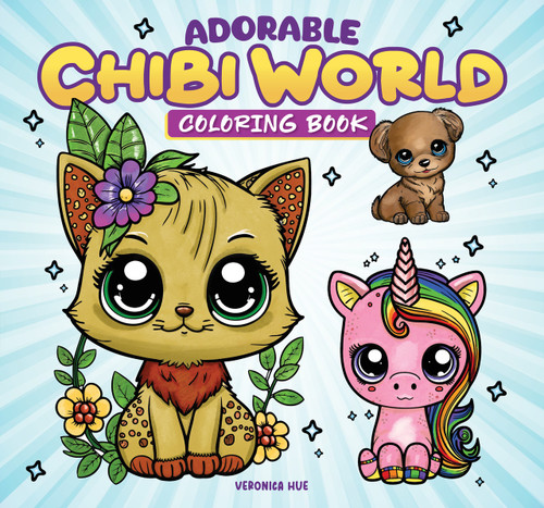 Adorable Chibi World Coloring Book by Veronica Hue, 9781497206984