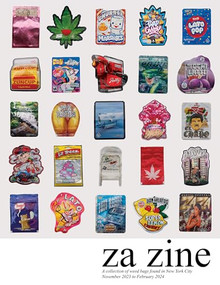 Za Zine (A Collection of Weed Bags Found in New York City November 2023 to February 2024) by Louis Bubko, 9781963814026