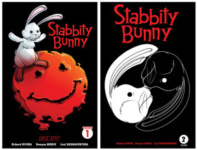 Stabbity Bunny Vol 1 & Vol 2 Prepack 4 by Richard Rivera, Dwayne Biddix, 9781639691562
