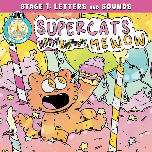 Supercats: Happy BD Mewow by Caleb Thusat, Angela Oddling, 9781639692019