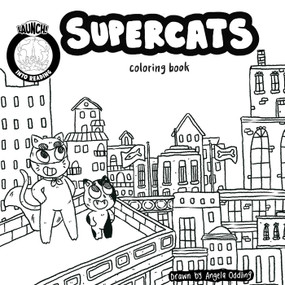 Supercats Coloring Book by Caleb Thusat, Angela Oddling, 9781639692026