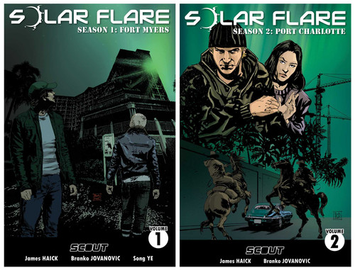 Solar Flare Vol 1 & Vol 2 Prepack 4 by James Haick III, Branko Jovanovic, 9781639692088