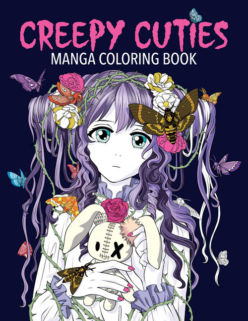 Creepy Cuties Manga Coloring Book by Desti, Jolene Yeo, Harry Thornton, 9781667202099