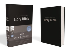 NASB, Church Bible (Pew and Worship Bible), Hardcover, Black, 1995 Text, Comfort Print (Holy Bible, New American Standard Bible) by Zondervan, 9780310451044