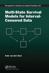Multi-State Survival Models for Interval-Censored Data by Ardo van den Hout, 9780367570569