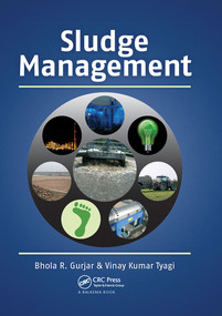 Sludge Management by Bhola Gurjar, Vinay Kumar Tyagi, 9780367573843