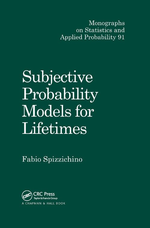 Subjective Probability Models for Lifetimes by Fabio Spizzichino, 9780367397173