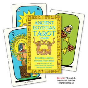 Ancient Egyptian Tarot Card Pack by Robert Falconnier, Comte C. de Saint-German, Flame Tree Studio, 9781804179642