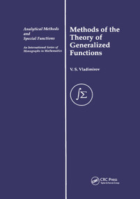 Methods of the Theory of Generalized Functions by V. S. Vladimirov, 9780367395940