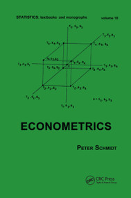 Econometrics by Peter Schmidt, 9780367403447