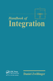 The Handbook of Integration by Daniel Zwillinger, 9780367450182