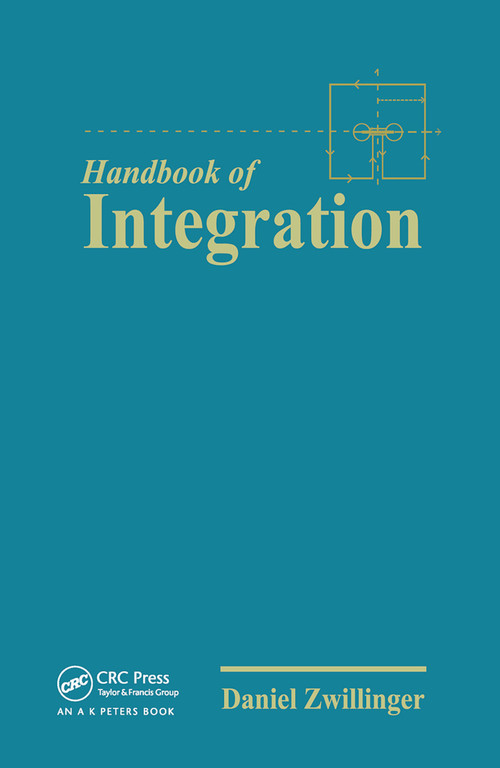 The Handbook of Integration by Daniel Zwillinger, 9780367450182