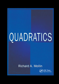 Quadratics by Richard A. Mollin, 9780367401528