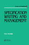 Specification Writing and Management by M. Mcrobb, 9780367451004