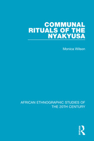 Communal Rituals of the Nyakyusa - 9781138600348 by Monica Wilson, 9781138600348