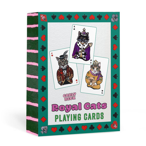 Royal Cats Playing Cards (A 52 Cat Playing Cards Deck) by Carly Beck, 9781454956129