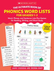 The Ultimate Book of Phonics Word Lists: Grades 1-2 by Rhonda Graff, Laurie Cousseau, 9781546112686