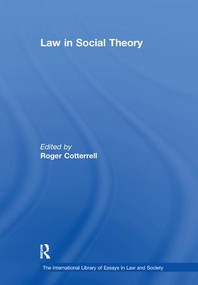 Law in Social Theory by Roger Cotterrell, 9781138383494