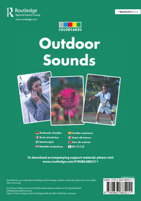 Listening Skills Outdoor Sounds: Colorcards by Speechmark, 9780863885211