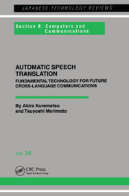 Automatic Speech Translation by Akira Kurematsu, 9782919875023