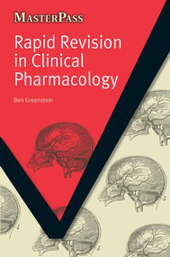 Rapid Revision in Clinical Pharmacology by Ben Greenstein, 9781857757958
