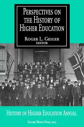 Perspectives on the History of Higher Education (Volume 24, 2005) by Roger L. Geiger, 9781412805179