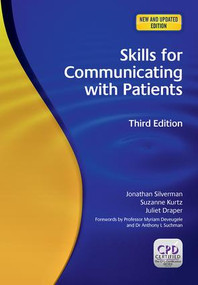 Skills for Communicating with Patients by Jonathan Silverman, 9781846193651