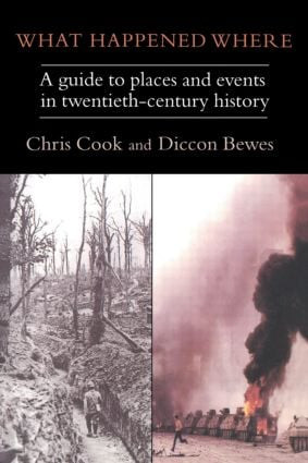 What Happened Where - 9781857285338 by Chris Cook, 9781857285338