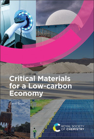 Critical Materials for a Low-carbon Economy by David Segal, 9781837674954