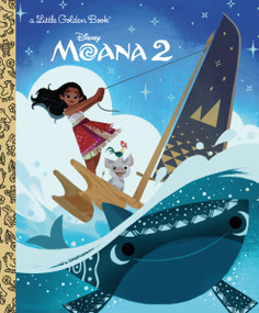 Disney Moana 2 Little Golden Book by Paula Fuga, Alex Cho, 9780736444910