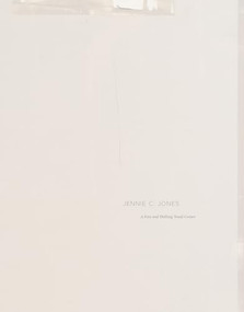 Jennie C. Jones by Jennie C. Jones, 9781955161077