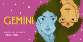 Gemini Pocket Zodiac Cards (40 Magical Messages from the Stars) by Ginny Chiara Viola, 9781590035610