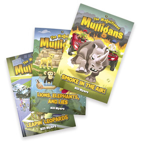 Magnificent Mulligans 3-Pack: Leapin' Leopards / Lions, Elephants, and Lies / Smoke in the Air! by Bill Myers, 9781646071548